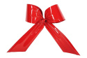 Kokarda plastikowa zewnętrzna czerwona (15) 40*40*70 cm