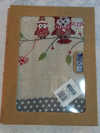 Obrus 50*100cm sowy (Niko 2491) -40%