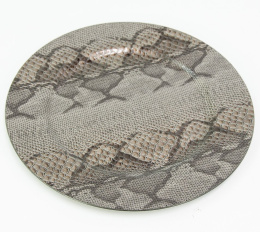 Talerz plexi wężowa skóra fi 32,5cm (ART13800)