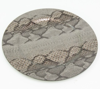 Talerz plexi wężowa skóra fi 32,5cm (ART13800)-20%