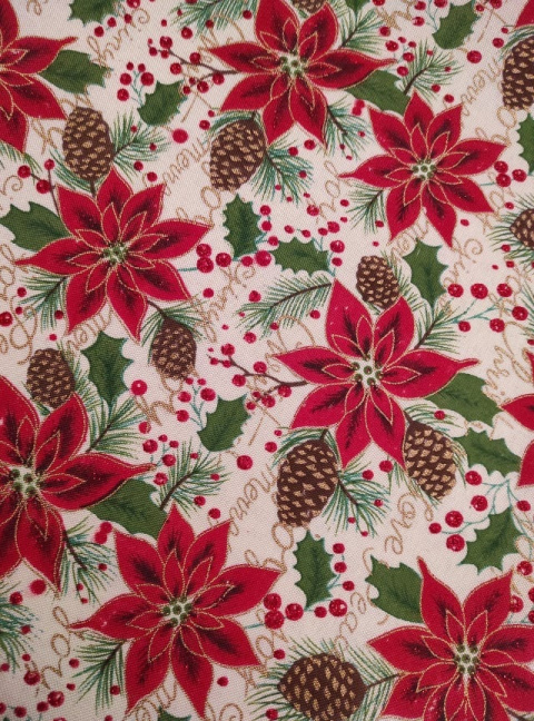 Poszewka na poduszkę gwiazda betlejemska (PTC4324) -30%