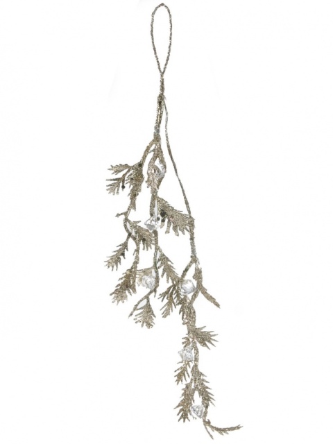 Zawieszka gałązka szampańska z listkami (SA19535)-20%