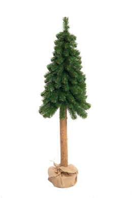 Choinka "Świerk Alpejski na pniu" zielony 80cm w jucie (DC2027) L