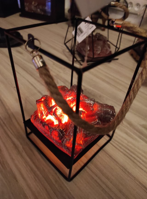 Lampion metalowy "żar" (JH-030712-3)-40%