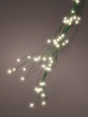 Lampki na zielonym druciku 832LED wiązka 240cm ciepłe flash (496145)
