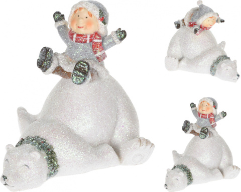 Dziecko ceramiczne na niedźwiedziu 2wzory (019830)-20%