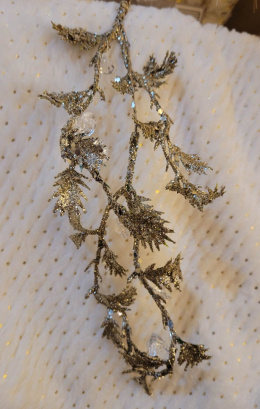 Zawieszka gałązka szampańska z listkami (SA19535)-20%