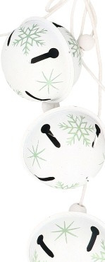 Kpl. 3 metalowe dzwonki fi 5cm na białym rzemyku (SC01M53Z-79)-20%