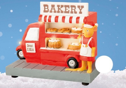 Scenka LED myszka przy straganie- auto (487172)-50%