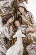Szopka Św.Rodzina z aniołem szampańska na podstawie (147003)
