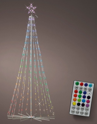 "Tańcząca choinka 3D" 180cm 265 Micro LED (490773)