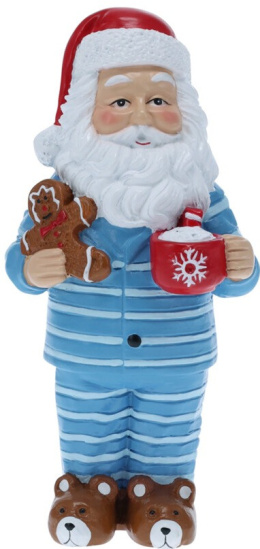 Figurka poliresing: Mikołaj w piżamie (086339)