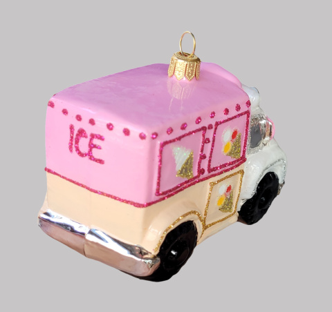 Bombka formowa: Auto z lodami (147)SE