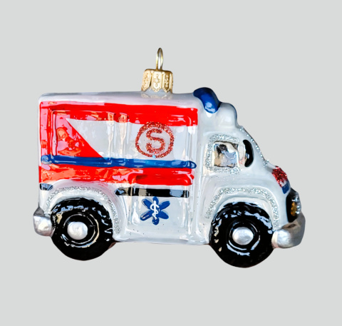 Bombka formowa: Karetka pogotowia (146)SE