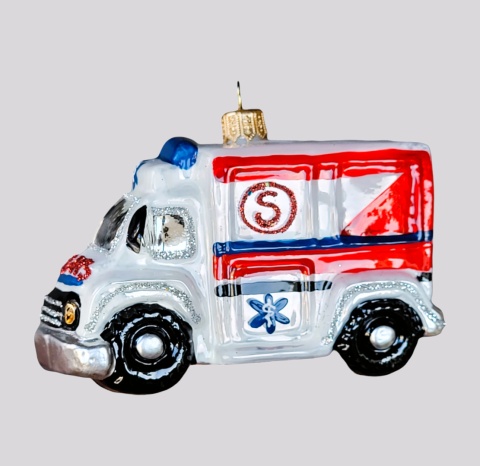 Bombka formowa: Karetka pogotowia (146)SE