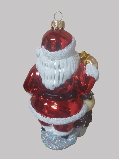 Bombka formowa: Mikołaj z mufinkami błysk (324) SEW