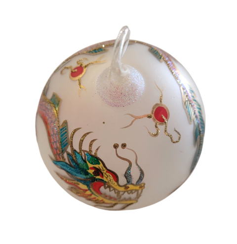 Bombka Komozja: Klosz na huku ze smokiem