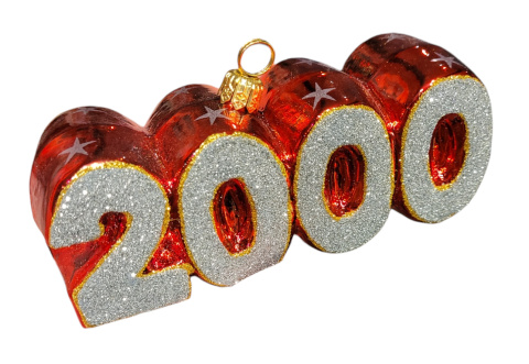 Bombka Komozja: Millenium czerwone (AP1119)