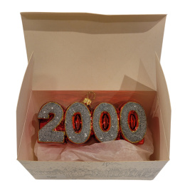 Bombka Komozja: Millenium czerwone (AP1119)