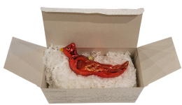 Bombka Komozja: Ptak czerwony