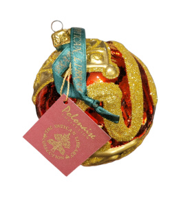 Bombka Komozja fi 11cm z Aniołkiem