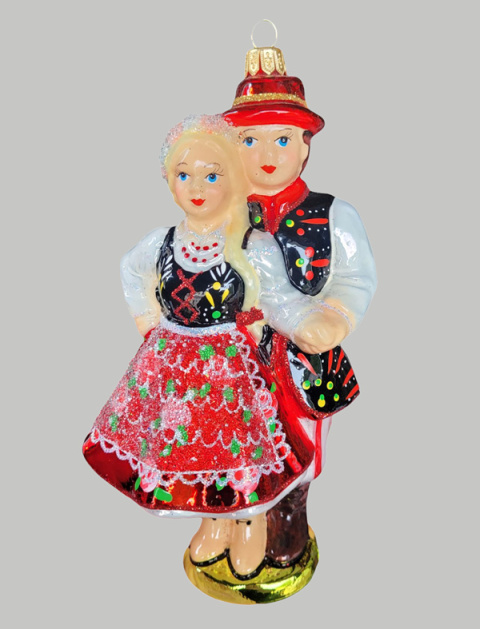 Bombka Morozko: Para ludowa krakowska (402)