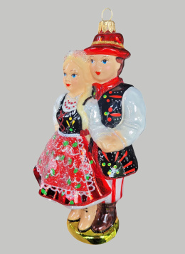 Bombka Morozko: Para ludowa krakowska (402)