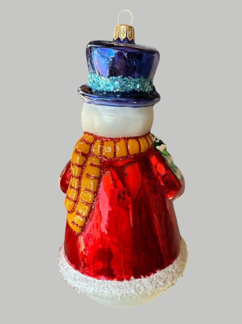 Bauble form: Snowman with bird (177) SE