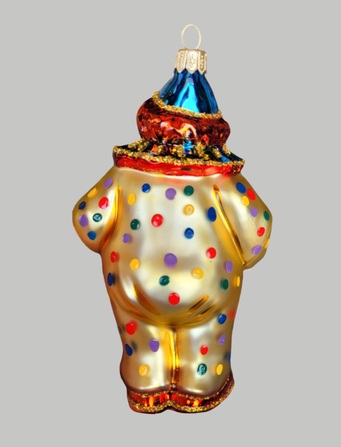 Bombka formowa: Clown w kropki (229) SZ
