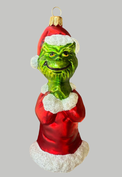 Bauble form: Grinch in Santa suit (178) SE