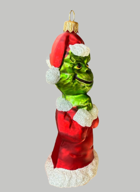 Bauble form: Grinch in Santa suit (178) SE