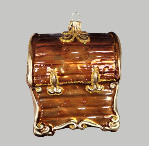 Bombka formowa: Skrzynia z prezentami (289) Sz