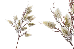 Gałązka 50cm PU śnieżona (GL03658) dł.50 x 16cm