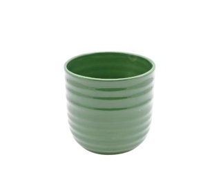 Osłonka ceramiczna ciemna zieleń szkliwiona (TG76346-4)