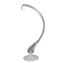 Glass stand for round or shaped baubles 21,5cm (E02)