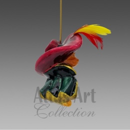 Bombka Atlas Art: Kot w butach muszkieter (00739/1AA)