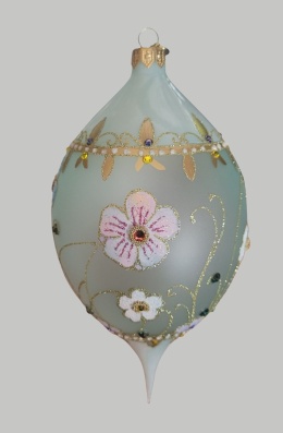 Bombka GlitterLab: Sopel nylonka matowa łąka (4337ML)