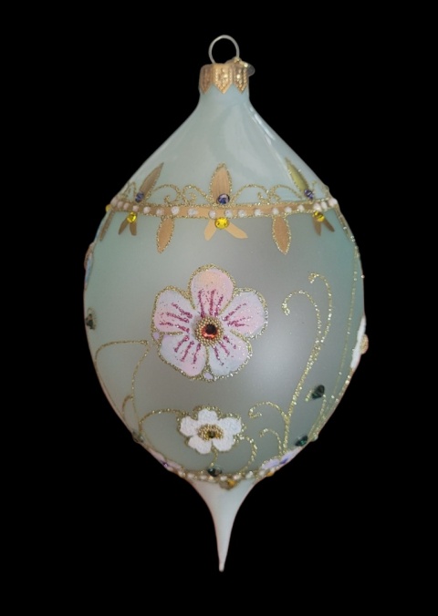 Bombka GlitterLab: Sopel nylonka matowa łąka (4337ML)