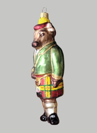 Bauble form: Circus collection Cow Scot (125) H