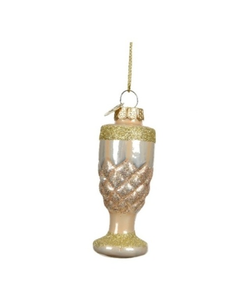 Bombka szklana: Kieliszek szampana (129600)