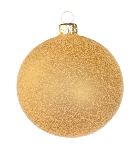 Bombki 100 piaskowe (struktura) op.4szt.