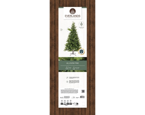 Choinka sztuczna sosna Allison zielona 180cm fi 112cm (689831)