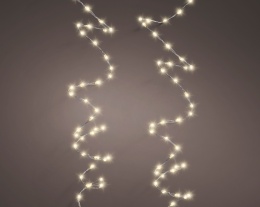 Lampki na druciku 378LED 6m ciepłe (496605;496890)