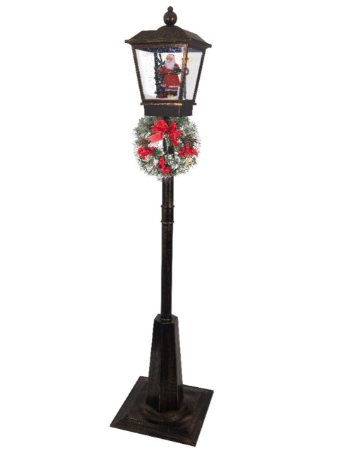 Latarnia 180cm 33LED zimny wirujący śnieg (489731) zasilacz