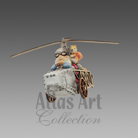 Atlas Art Bauble: Airship (00890AA)
