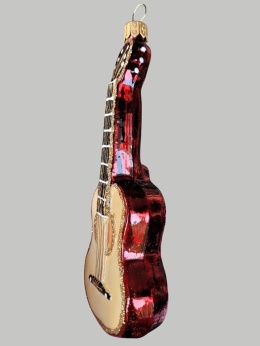 Bombka formowa: Gitara brązowo beżowa (240) D