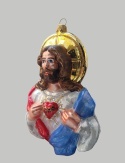Bauble form: Jesus with heart (71) SE