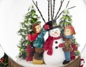 Water ball 12cm children with snowman music box (165333)
