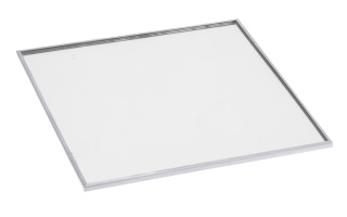 Podstawka lusterkowa kwadratowa 10cm srebrny brzeg (513198)-20%