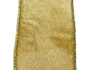 Ribbon on a spool, velvet, antique gold (RF0541)